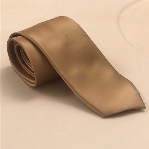Men’s Solid Gold Tie